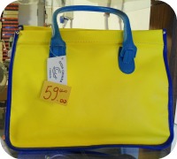 Florence Shopping - Handmade leather bags and goods - Gioia Chiara colored bag