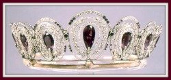Silver Museum - diamond tiara